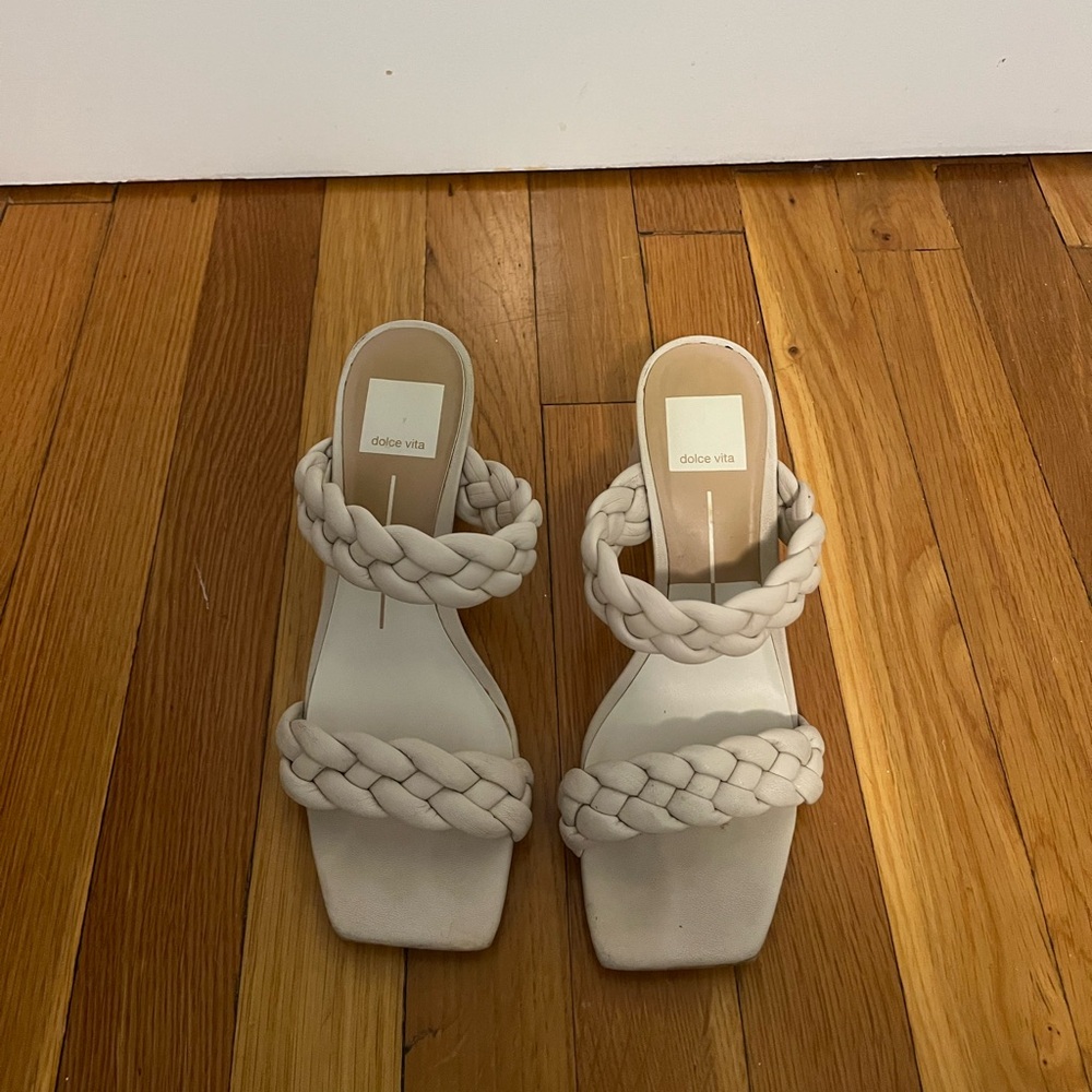 Dolce Vita Paily Heels in Ivory